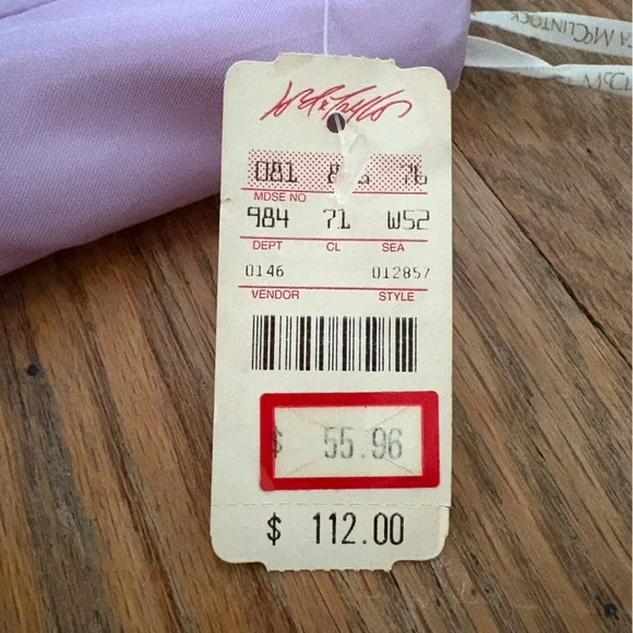 Jessica McClintock Gunne Sax Lilac Satin Corset Top NWT Millennium 2000 Sz 5/6 - Picture 3 of 14